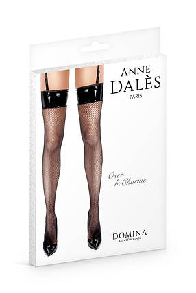 Панчохи сітка з вініловим верхом Anne De Ales Domina T2, фото 3