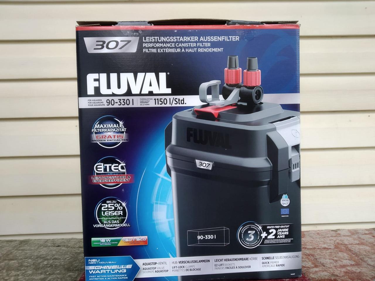 Фільтр зовнішній для акваріума, Fluval 307, 1150 л/ч.