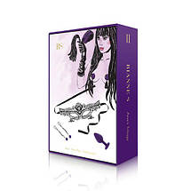 Романтичний подарунковий набір RIANNE S Ana's Trilogy Set II: пробка 2,7 см, ласо для сосків, маска, фото 3