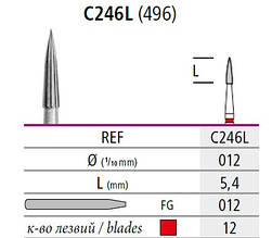 Твердосплавний бор-фінір C246L