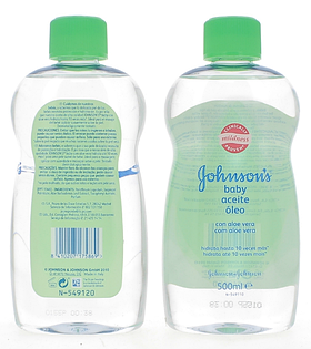 Johnson's Baby Oil Aloe 500 ml 01286