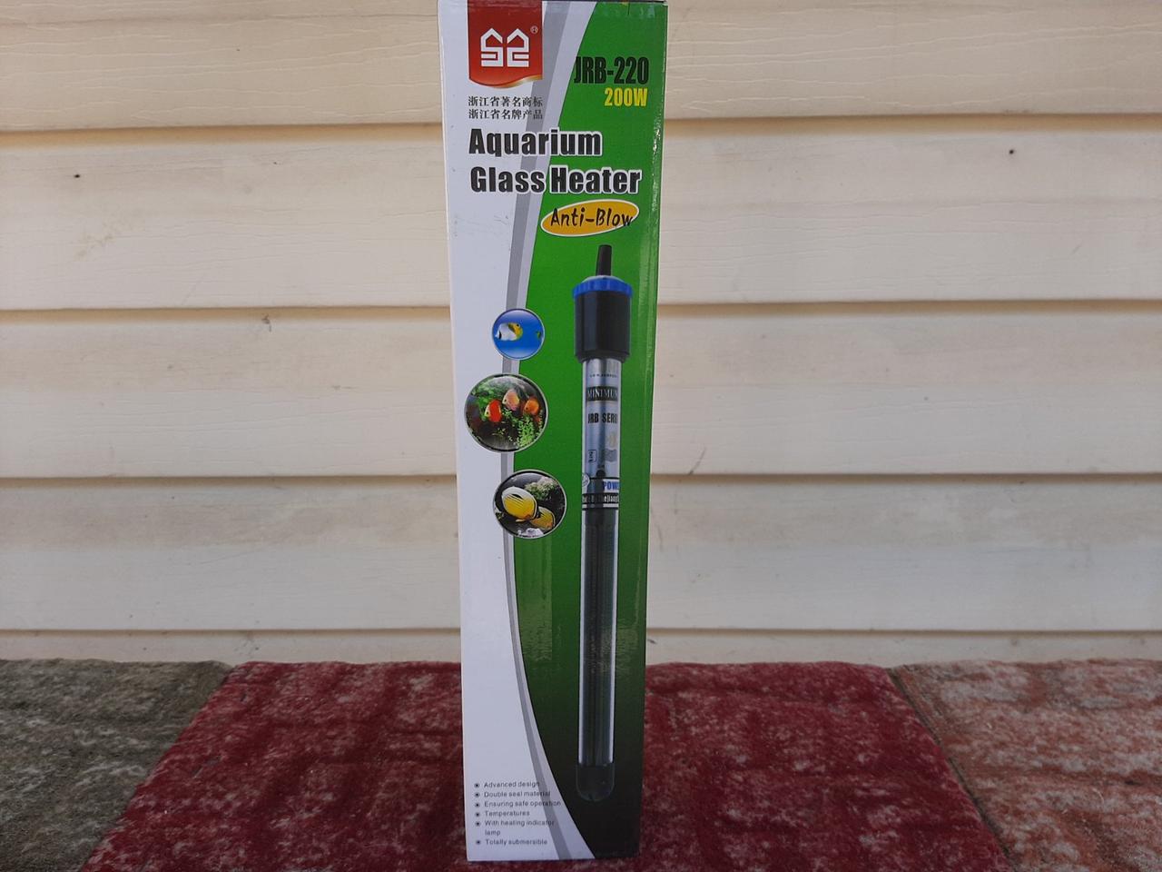 Нагрівач з терморегулятором для акваріума SunSun JRB-220, 200 Вт.