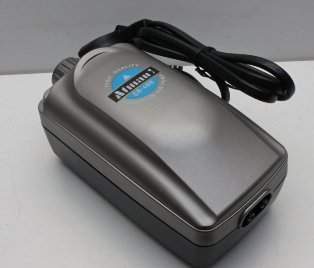 Компресор для акваріума Atman CR-40R, ViaAqua MA-600, двоканальний.