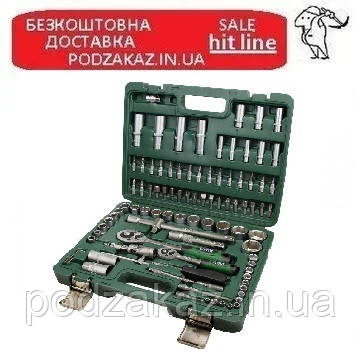 Набір насадок торцевих і біт 1/4", 1/2" 94шт GRAD (6004265)