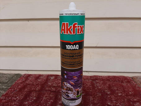 Клей акваріумний, Akfix AQ100 280 мл, прозорий., фото 1