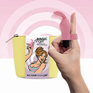 Вібратор на палець FeelzToys Magic Finger Vibrator Pink SO44