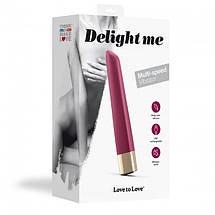 Потужний мінівібратор Love To Love Delight Me Prune з м'яким кінчиком, 16 режимів роботи SO3083, фото 6