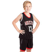Форма баскетбольная детская, подростковая Basketball Unifrom NBA Houston Rockets (BA-0968)