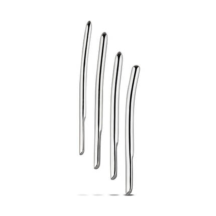 Набір уретральних стимуляторів Sinner Gear Unbendable - Single Ended 4 шт, діам 9,10,11,12 мм SO4585, фото 1