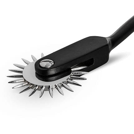 Колесо Вартенберга голчасте Sinner Gear Unbendable - Pinwheel 1-Wheel Black SO4588, фото 2