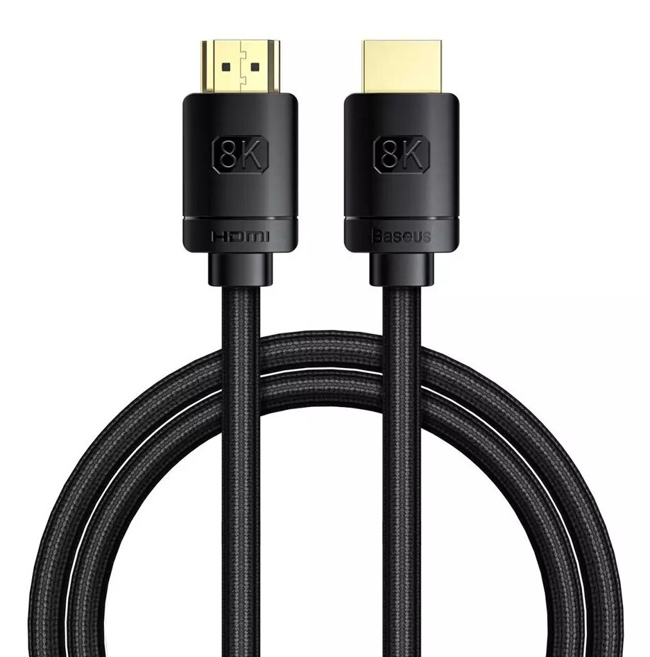 Кабель (перехідник) Baseus High Definition Series HDMI - HDMI 8K 3 м Чорний (CAKGQ-L01)