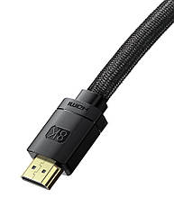 Кабель (перехідник) Baseus High Definition Series HDMI - HDMI 8K 3 м Чорний (CAKGQ-L01), фото 5