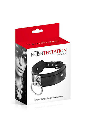 Нашийник з кільцем Fetish Tentation Choker Ring SO4674, фото 2
