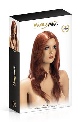 Перука World Wigs OLIVIA LONG REDHEAD, фото 2