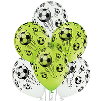 Латексна кулька BELBAL 12"(30 см) Футбольний м'яч