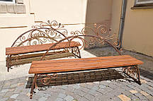 Садові лавки та лавки