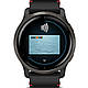Смарт-годинник Garmin Venu 2 чорний з сірим безелем та шкіряним ремінцем, фото 5