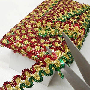 Декоративна тасьма для танцювального одягу Col: Багатоколірний