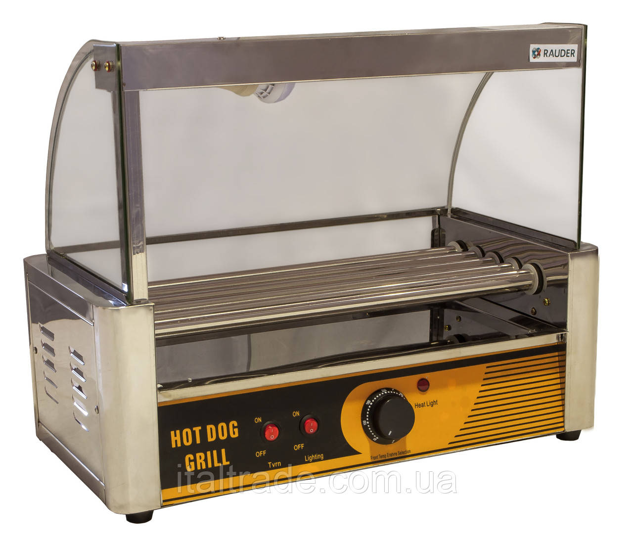 Гриль роликовий Rauder JRG-05G на 5 роликів
