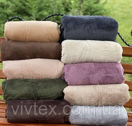 Плед мікрофібра однотонний євро 200х220: продаж, ціна у Хмельницькому ...