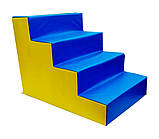 Блок Сходинки для реабілітації - Сходи з пінополіуритану - Rehabilitation Staircase Foam Block 90x50x50, фото 6