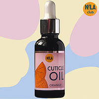 Масло Nila для кутикулы Cuticle Oil апельсин стеклянный флакон с пипеткой 30 мл.