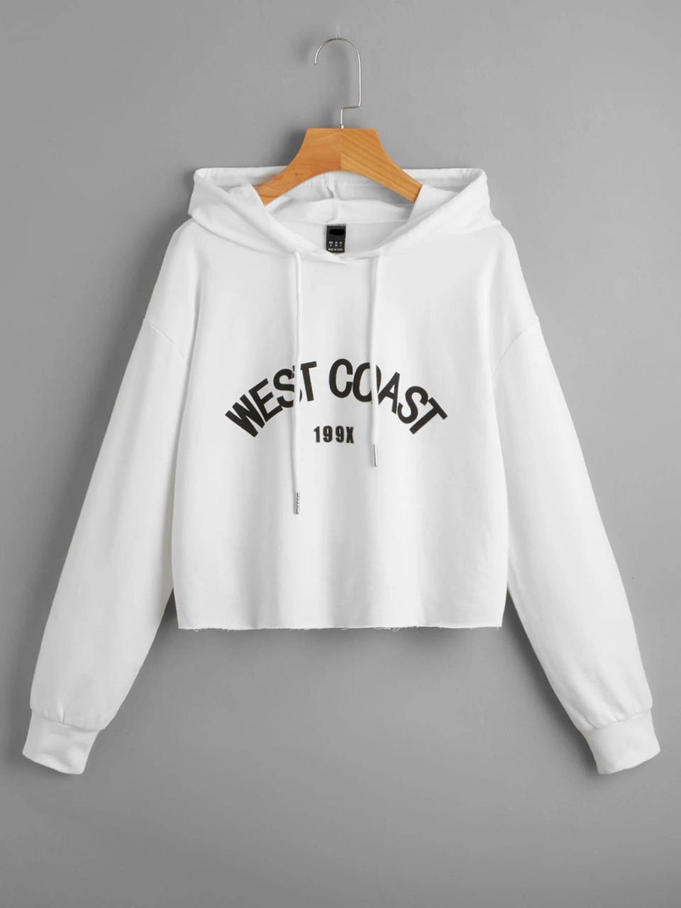 Світшот, худі з принтом WEAST COAST