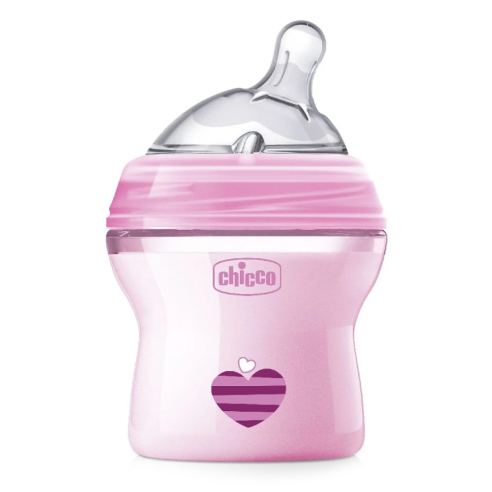 Пляшка пластикова 150 мл Chicco Natural Feeling 0m+ (8058664080724)