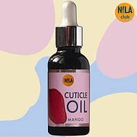 Масло Nila для кутикулы Cuticle Oil манго стеклянный флакон с пипеткой 30 мл.