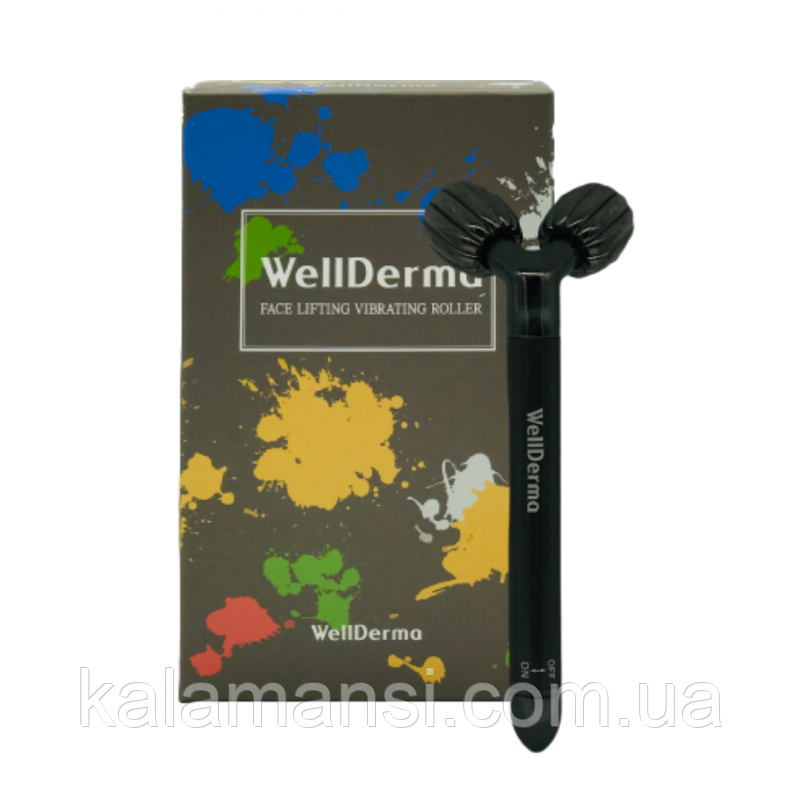 Ліфтинг вібромасажер для обличчя Wellderma Face Lifting Vibrating Roller
