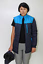 Куртка «Модельна утеплена» зі з'ємними рукавами, тканина верху Ода, фото 4