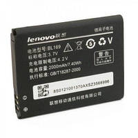 Аккумулятор (батарея) для Lenovo BL169 A789, P70, P800, S560 2000 mAh Оригинал