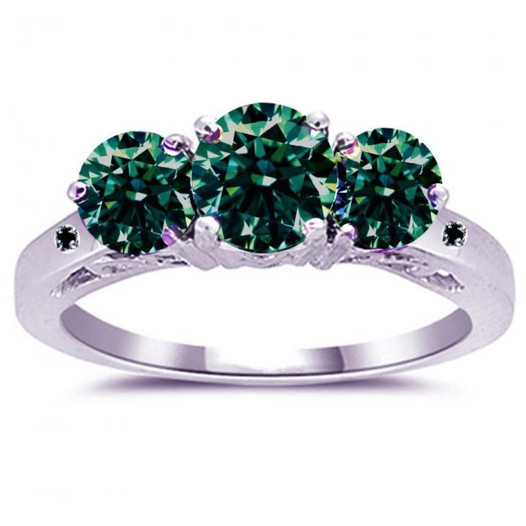 Кільце 925 Муассанит 3.36 ct Розмір 18, фото 1