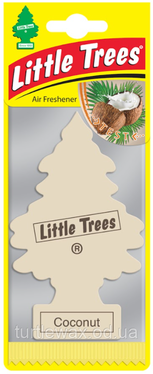 Ароматизатор повітря Little Trees "Кокос" листок