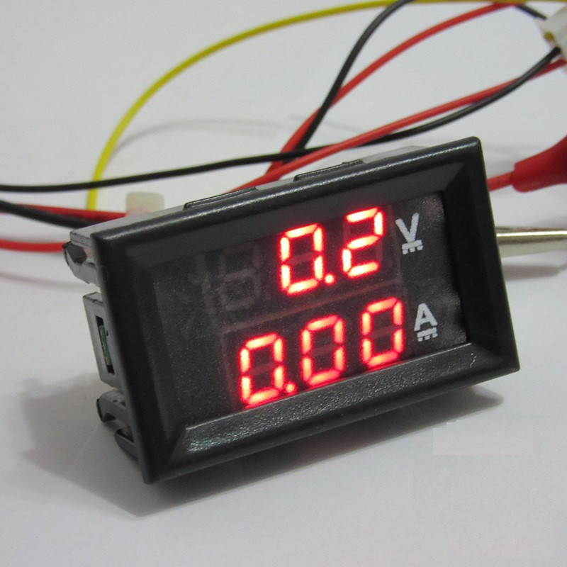 Цифровий вольтметр амперметр DC 0-100 В 10 А вбудований шунт SMD