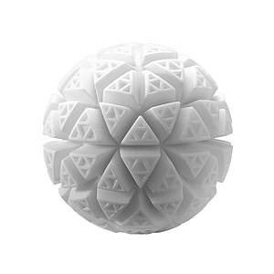 Мастурбатор TENGA GEO Glacier, інтенсивні блоки, новий щабель розвитку Tenga Egg SO3562