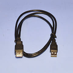 Подовжувач USB-A V2.0 Cabletech Eco-Line D3.5mm 1.0м KPO4013-1.0