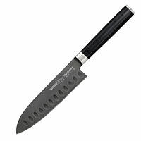 Ніж Samura Mo-V Stonewash Сантоку 138 мм (SM-0093B)