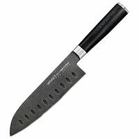 Ніж Samura Mo-V Stonewash Сантоку 180 мм (SM-0094B)