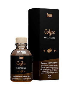 Масажний гель для інтимних зон Intt Coffee (30 мл) розігріваючий
