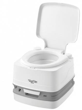 Біотуалет портативний білий Thetford Porta Potti Qube 345 дачний переносний біотуалет 12 л, фото 1