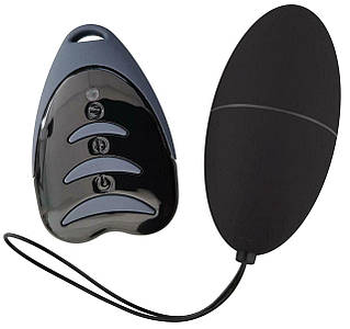 Віброяйце Alive Magic Egg 3.0 Black з пультом ДУ, на батарейках AL40769