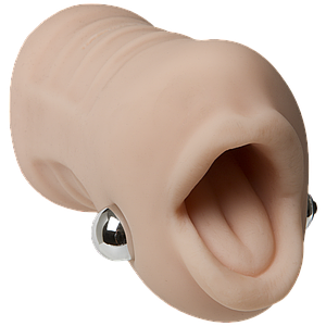 Вібромастурбатор ротик Doc Johnson Sasha Grey - Ultraskyn Wibrating Deep Throat Sucker SO1588