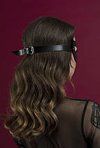 Маска на лицо Feral Feelings - Mistery Mask, натуральная кожа, черная, фото 4