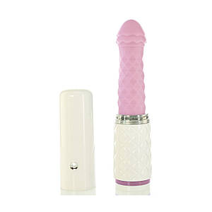 Розкішний вібратор-пульсатор з присоскою Pillow Talk - Feisty Thrusting Vibrator Pink SO4534