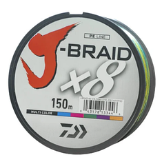 Шнур DAIWA J-Braid x8 0,10mm 6,0kg 150m multi