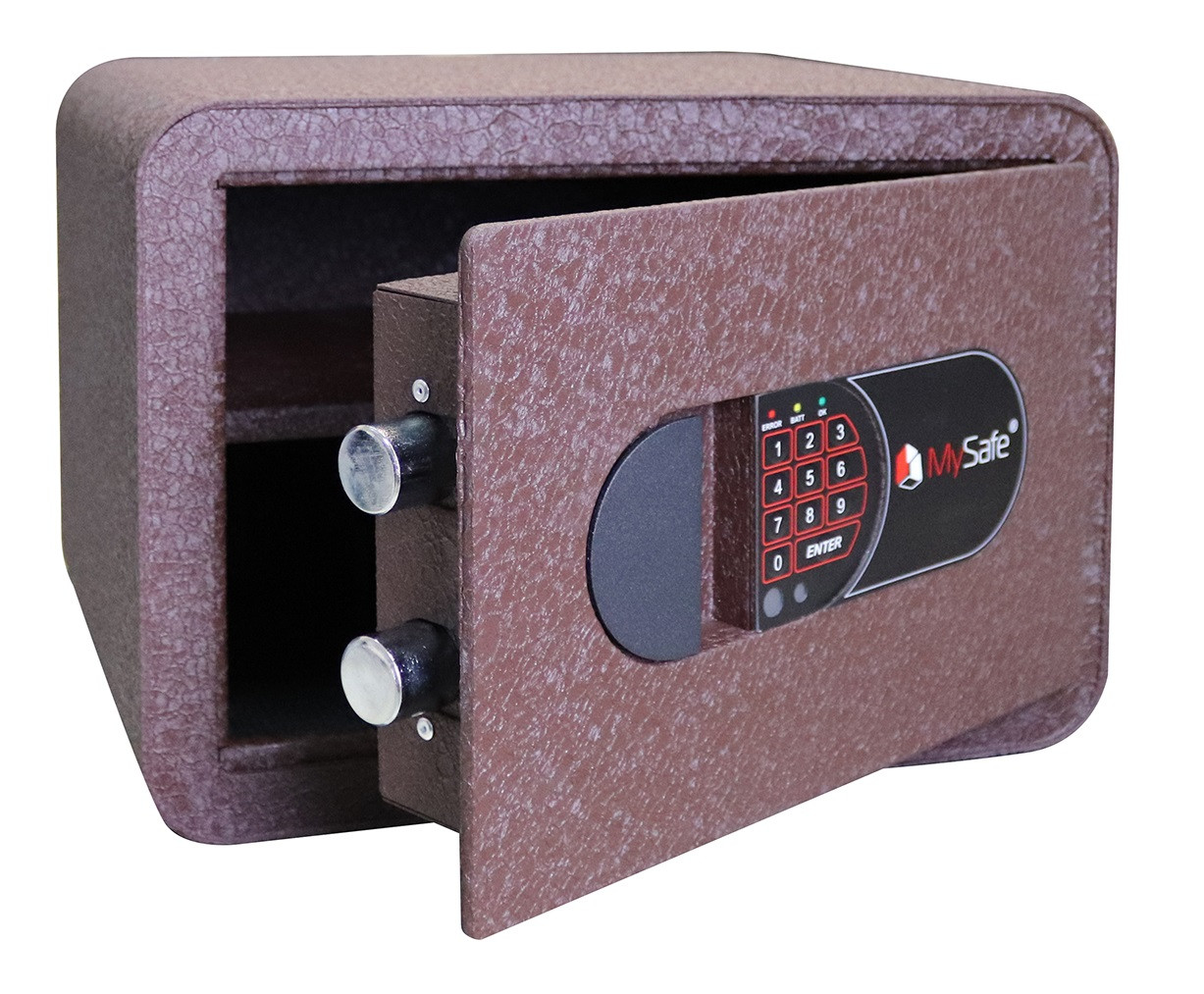 Сейф меблевий для дому та офісу  MySafe MSR.25 E BROWN (250х350х260). НОВИНКА 2021