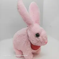 М'яка іграшка інтерактивний музичний кролик, вуха світяться (3 кольори)