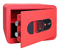 Сейф мебельный для дома и офиса MySafe MSR.25 E RED (250х350х260). НОВИНКА 2021