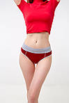 Труси жіночі менструальні Спорт+ BNB XL Бордо Синтез, фото 2